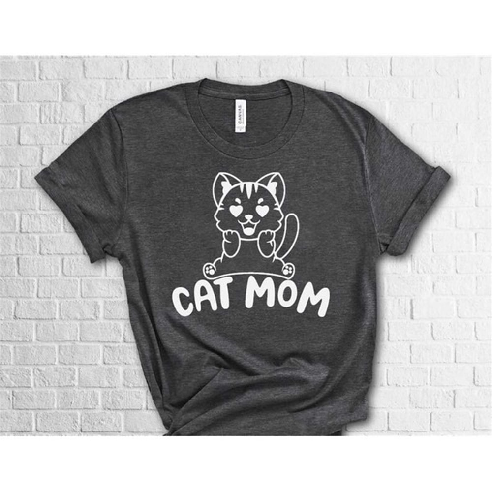 Cat Mom Shirt, Pet Lover Shirt, Cat Mama T-Shirt, Cat Lover Gift, Unisex T-Shirt