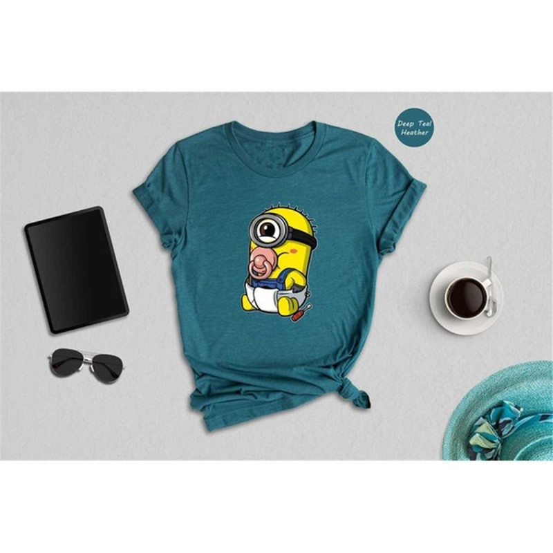 Chibi Minion Shirt, Cute Minions Shirt, Minions Kids Shirt, Family Vacation Shirt, Minions Lover Shirt, Unisex T-Shirt