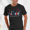 Personalized Grandpa 4th Of July Shirt, American Flag Patriotic Big Daddy With Kid Names Custom Tee, Unisex T-Shirt