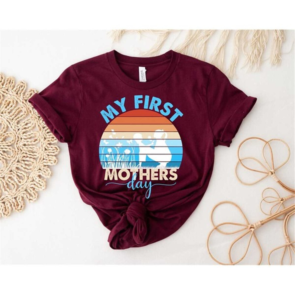 My first mothers day tee, Gift shirt for her, Gift T-shirt for mom, Mothers day gift