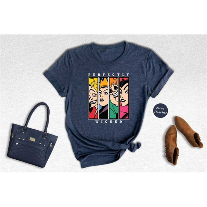 Perfectly Wicked Shirt, Perfectly Wicked, Woman Villian Shirt, Disney Family Shirt, Unisex T-Shirt