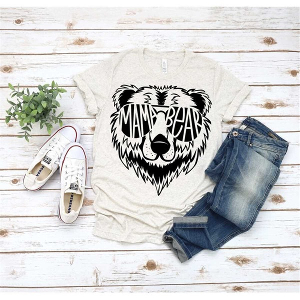 Mama Bear Shirt, Mama Life, Mom Life, Momma Bear, Mommy Shirt, Mama Bear T-shirt, Unisex T-Shirt