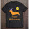 Happy Hallowiener Dachshund Wiener Dog Halloween, Unisex T-Shirt