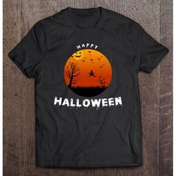 copy of the night before halloween halloweentee essential flying witch, unisex t-shirt