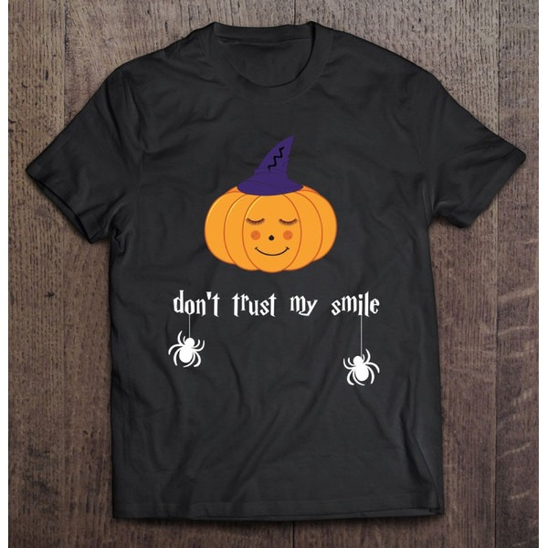 T Trust My Pumpkin Smile In Halloween Essential, Unisex T-Shirt
