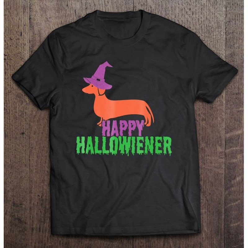 Funny Dachshund Halloween Gift, Unisex T-Shirt
