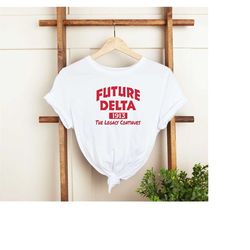 future delta sigma theta shirt, delta sigma theta youth tee, future delta kids tee, unisex t-shirt