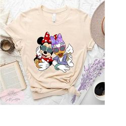 minnie and daisy shirt, minnie daisy shirt, minnie mouse shirts, minnie and daisy best friends shirts, unisex t-shirt