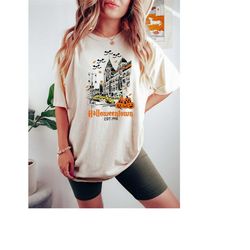 vintage halloweentown est 1988 comfort colors tshirt, disney halloween shirt, unisex t-shirt