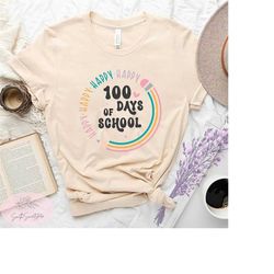 100 days of school shirt, 100 school days shirt, student shirt, 100 days of school shirt boys, unisex t-shirt