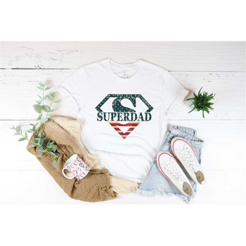 Superdad T-Shirt, Superdad Tee, Funny Dad Gift, Dadlife Adult T-Shirt, Fathers Day Shirt, Papa Shirt, Unisex T-Shirt