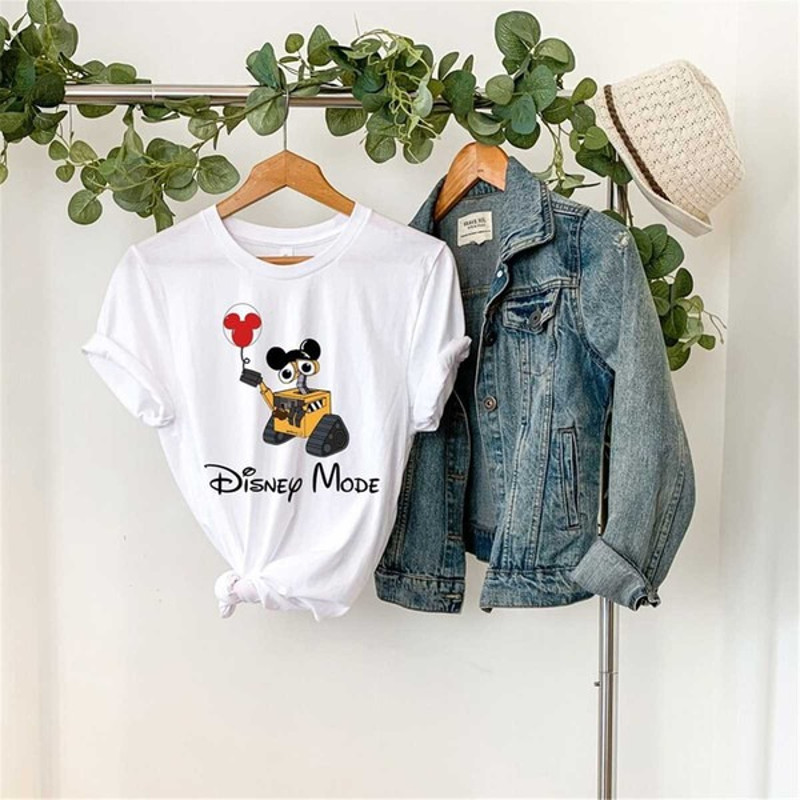 Wall-E Disney Mode Shirt, Wall-E Shirt, Wall-E Characters Shirt, Wall-E Tee, Disney World, Unisex T-Shirt