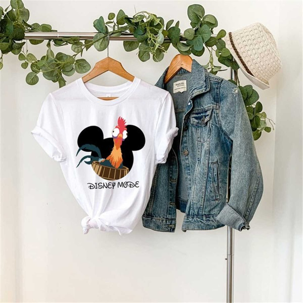 Hei Hei Disney Mode T-shirts, Moana Shirts, Churro Shirts, Matching Family Shirts, Disney World, Unisex T-Shirt