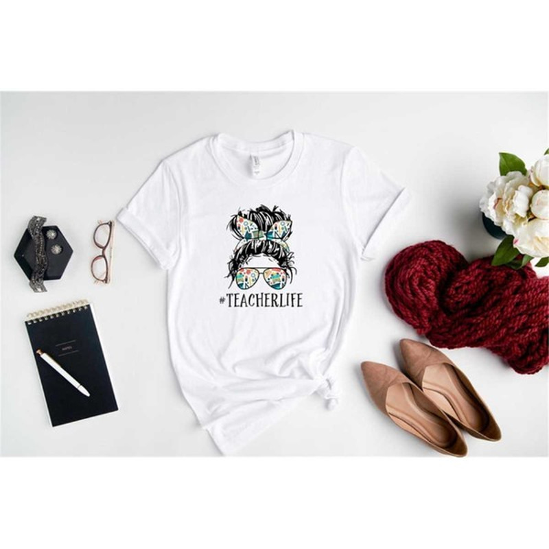 Teacher Life Shirt, Inspirational Teacher Shirt, Cute Teacher Shirt, Cool Teacher Shirt, Unisex T-Shirt