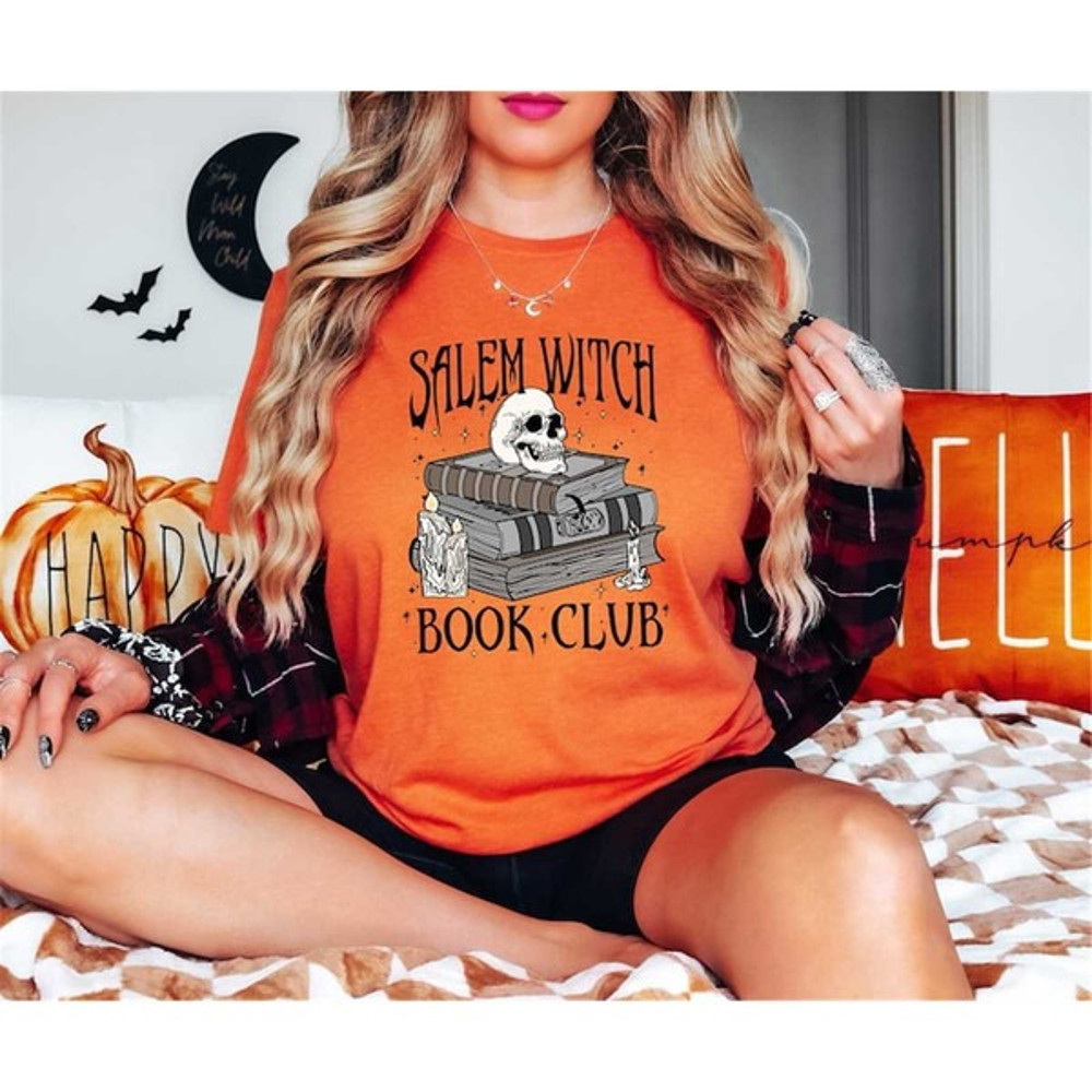 Salem Witch Book Club Shirt, Unisex T-Shirt