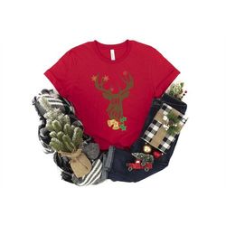 oh deer christmas shirt, oh deer shirt, reindeer shirt, christmas shirt, christmas family shirt, unisex t-shirt
