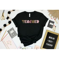 back to school teacher t-shirt, cute teacher shirt, gift for teachers, kindergarten teacher, unisex t-shirt