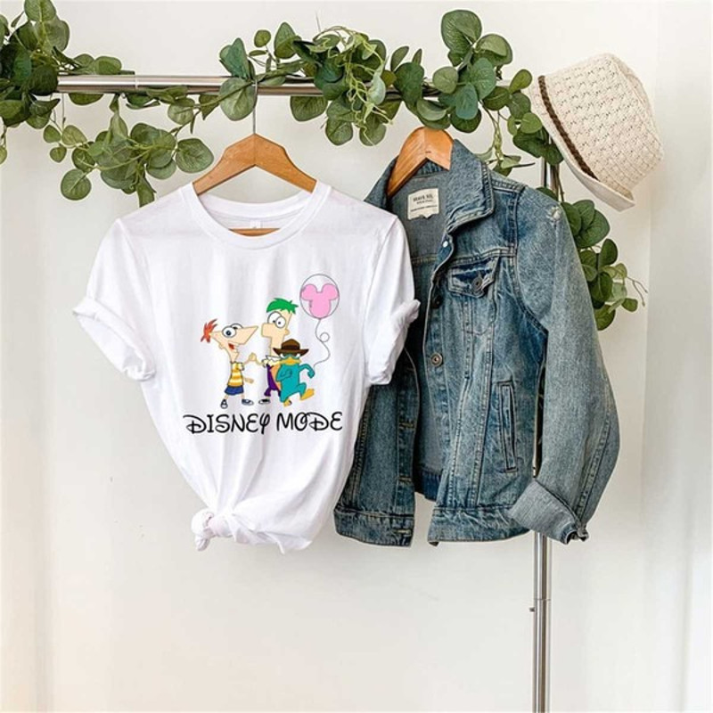 Disney Mode Phineas and Ferb Perry the Platypus T-Shirt, Disney Mode Shirt, Disney Trip Shirt, Unisex T-Shirt