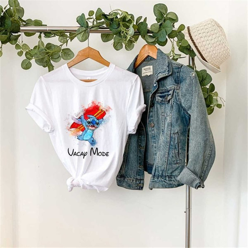 Disney Vacation Shirts, Stitch Vacay Mode T-Shirt, Disney Trip Shirt, Disney Stitch Shirt, Unisex T-Shirt