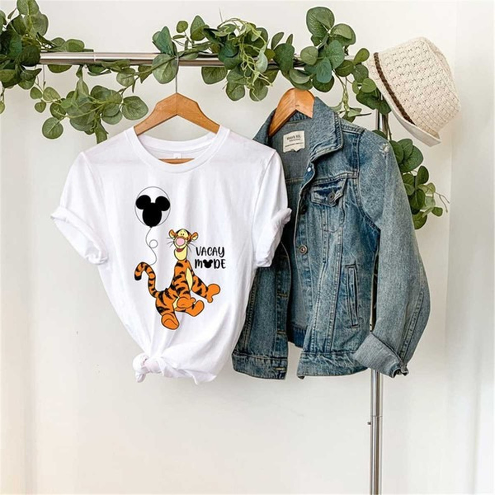Tigger Vacay Mode Shirt, Tigger Shirt, Disney World Shirt, Disneyland Shirt, Disney Vacay Mode Shirt, Unisex T-Shirt