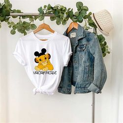 lion king shirt, mickey ear simba shirt, animal kingdom shirt, disney shirt, unisex t-shirt