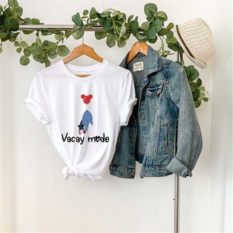 Disney Eeyore Vacay Mode Shirt, Eeyore T-Shirt, Vacay Mode Shirt, Family Tshirt, Kids Shirt, Unisex T-Shirt