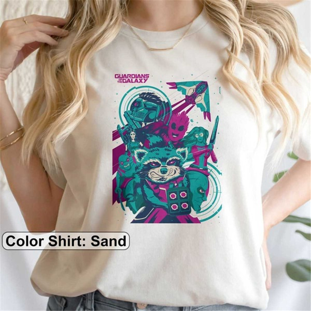 Disney Marvel Shirt, Marvel Guardians Shirt, Vintage Guardians Of The Galaxy Shirt, Unisex T-Shirt