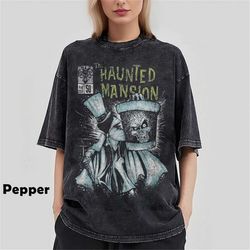 comfort colors vintage the haunted mansion shirt, haunted mansion shirt, horror movie shirt, unisex t-shirt
