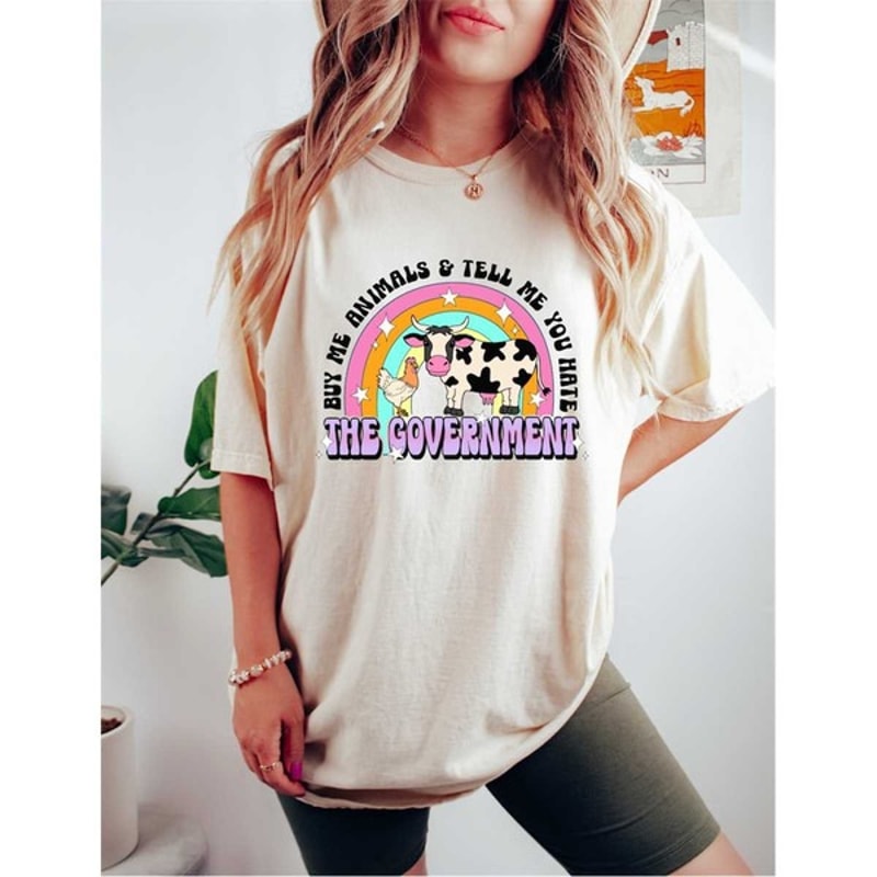 Homesteading Shirt, Farm Shirt, Anti Government Shirt, Freedom Shirt, Farmer Shirt, Unisex T-Shirt