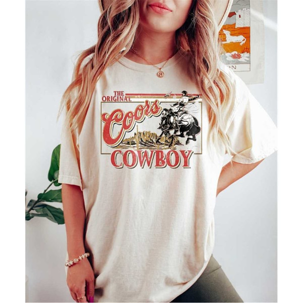 Vintage Original Cowboy Shirt, Vintage Western Shirt, Rodeo Shirt, Original Western Shirt Gift, Unisex T-Shirt