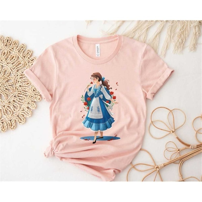 Disney Beauty And The Beast Characters Shirt, Magic Kingdom Tee, Disneyland Family Shirt, Unisex T-Shirt