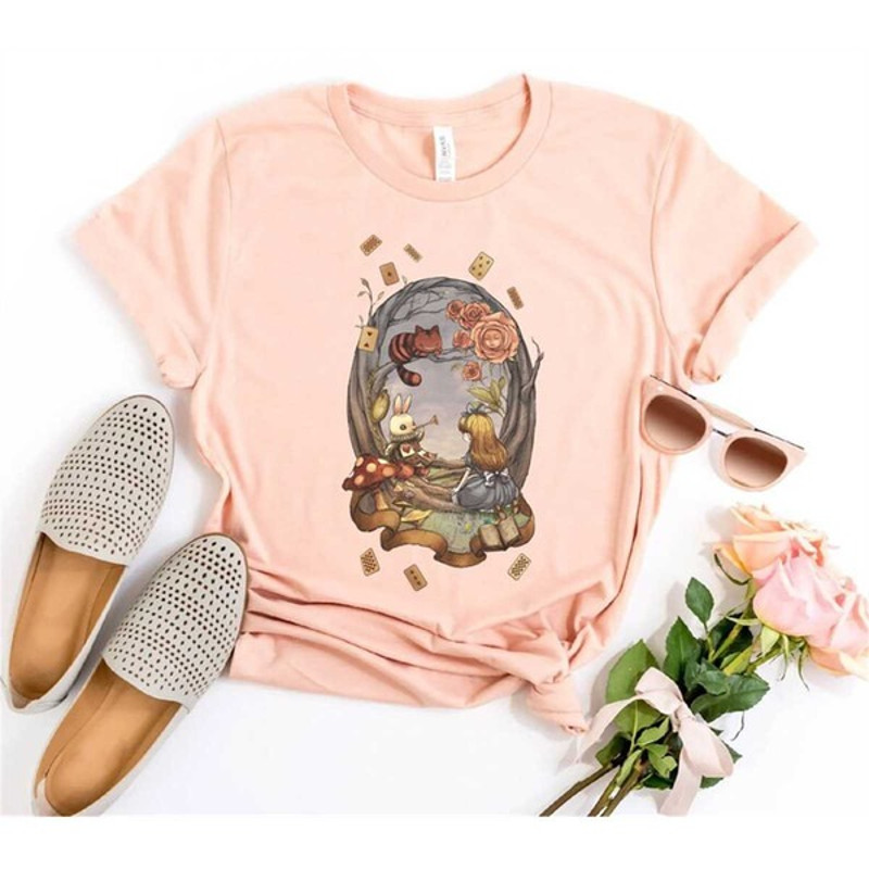 Disney Vintage Alice in Wonderland Shirt, Vintage Disney Shirt, Alice Shirt, Unisex T-Shirt