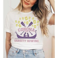 corona varsity rowing color, unisex t-shirt