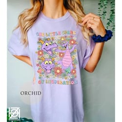 one little spark, of inspiration comfort colors shirt, disney figment shirt, disney shirt, unisex t-shirt