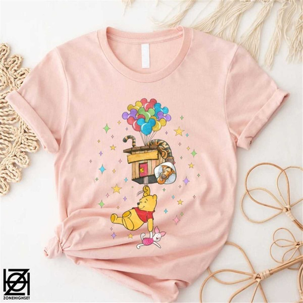 Vintage Pooh & Friends Shirt, Retro Disney Pooh Bear Shirt, Pooh Bear and Friends, Tigger, Unisex T-Shirt