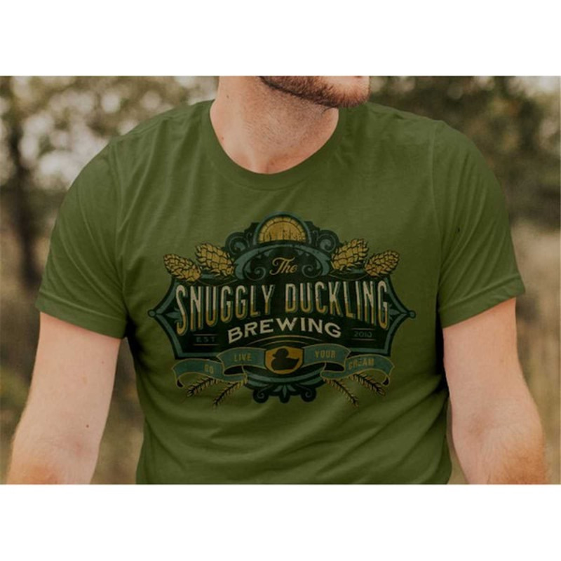 The Snuggly Duckling Brewing Tangled Inspired, Unisex T-Shirt