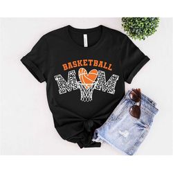 basketball mom shirt, basketball mom, basketball tshirts, basketball mom shirts, mom shirt, unisex t-shirt