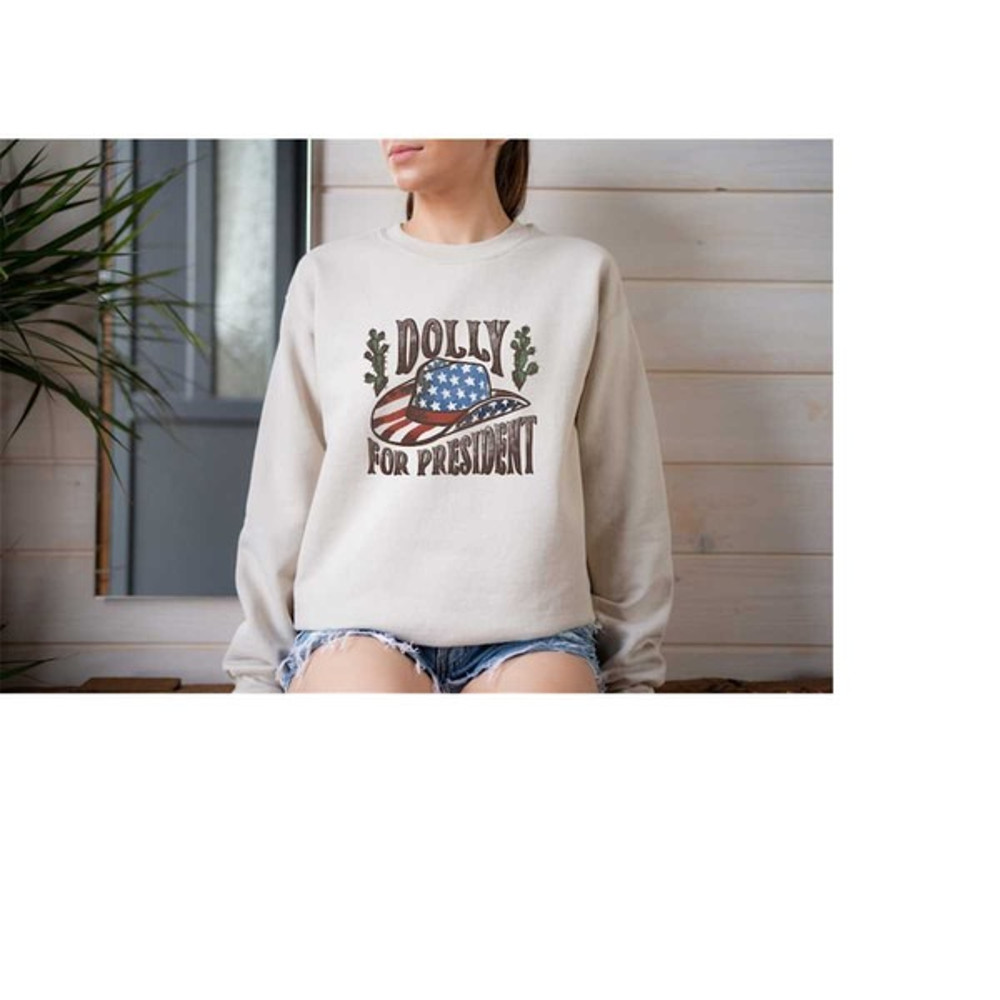 Dolly 2024 Shirt, Dolly And Reba Shirt, Dolly Fans 4th of July Parade Tshirt, Unisex Sweatshirt, Hoodie