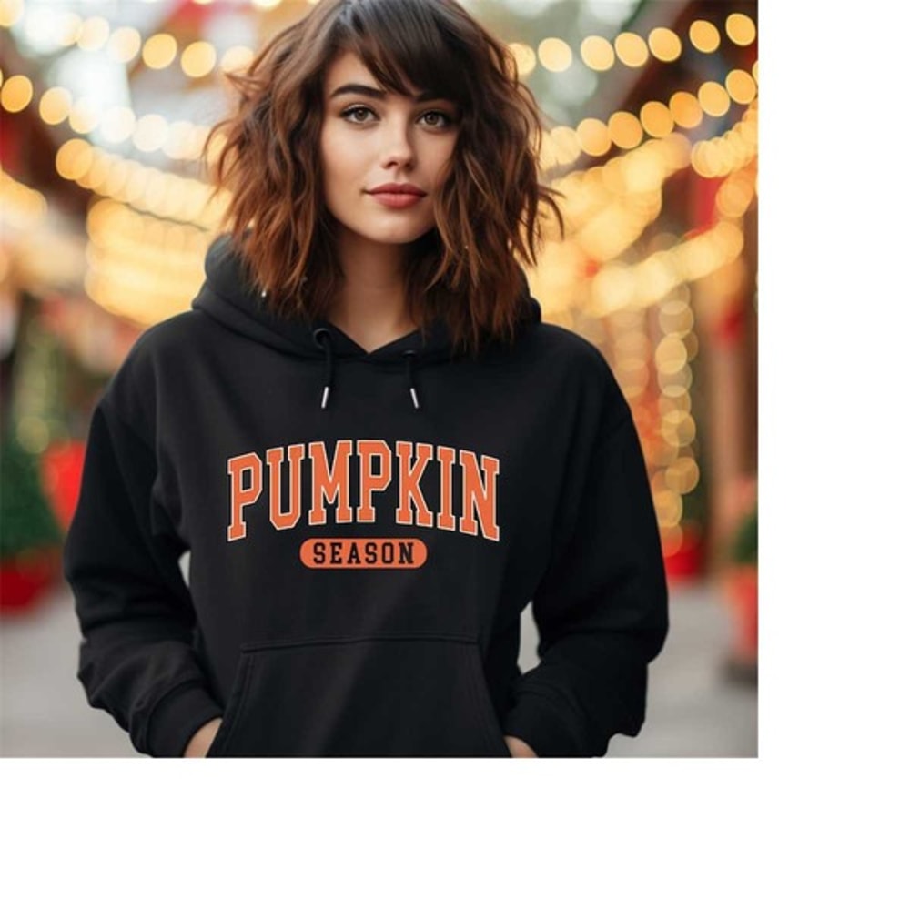 Pumpkin Season Hoodie, Cute Fall Hoodie for Women, Family Halloween Hoodie, Unisex Sweatshirt, Hoodie