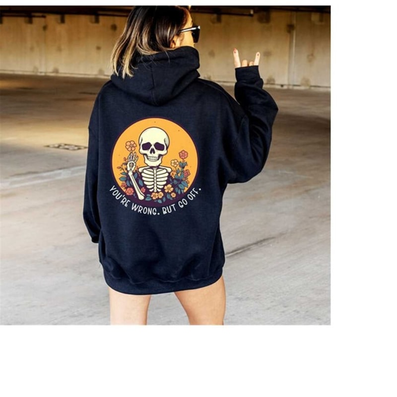 Womens Halloween Hoodie, Funny Skeletons Sweat, Halloween Skeletons Hoodie, Unisex Sweatshirt, Hoodie