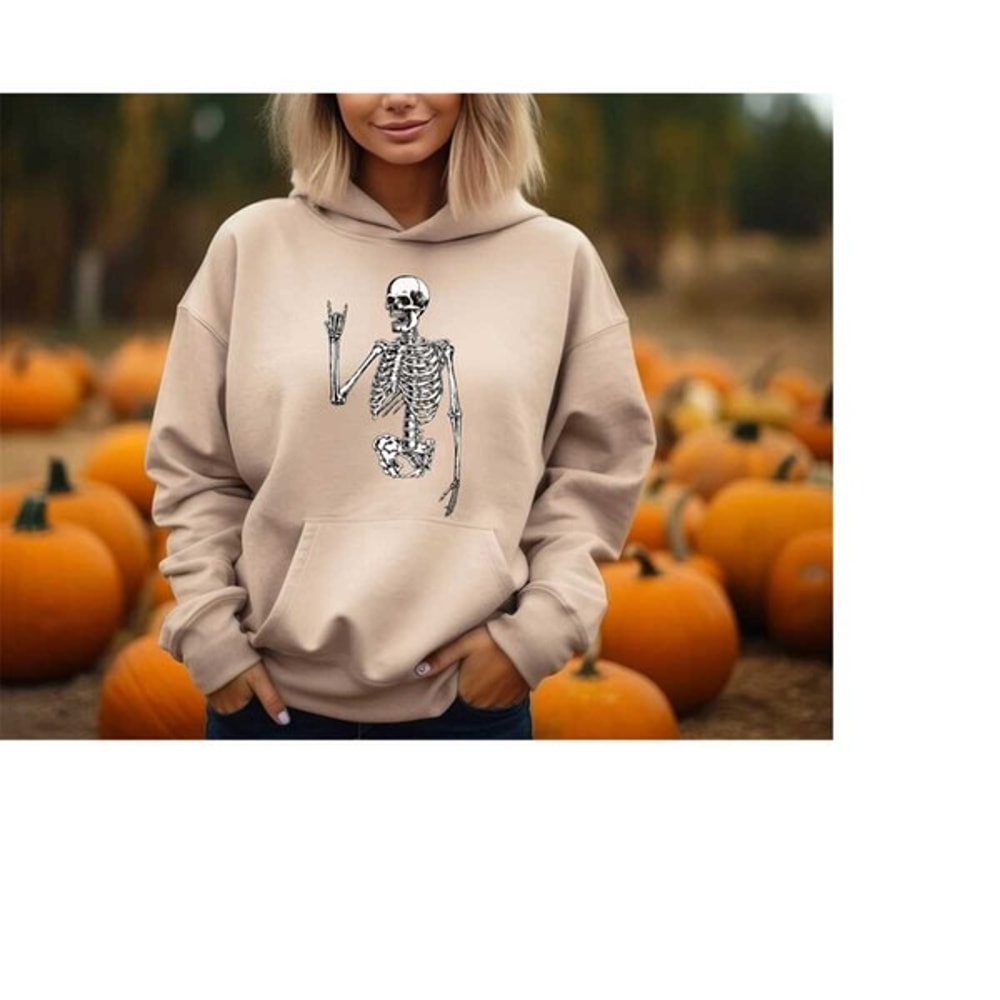 Funny Skeleton Hoodie, Halloween Party Sweat, Funny Halloween Hoodie, Unisex Sweatshirt, Hoodie
