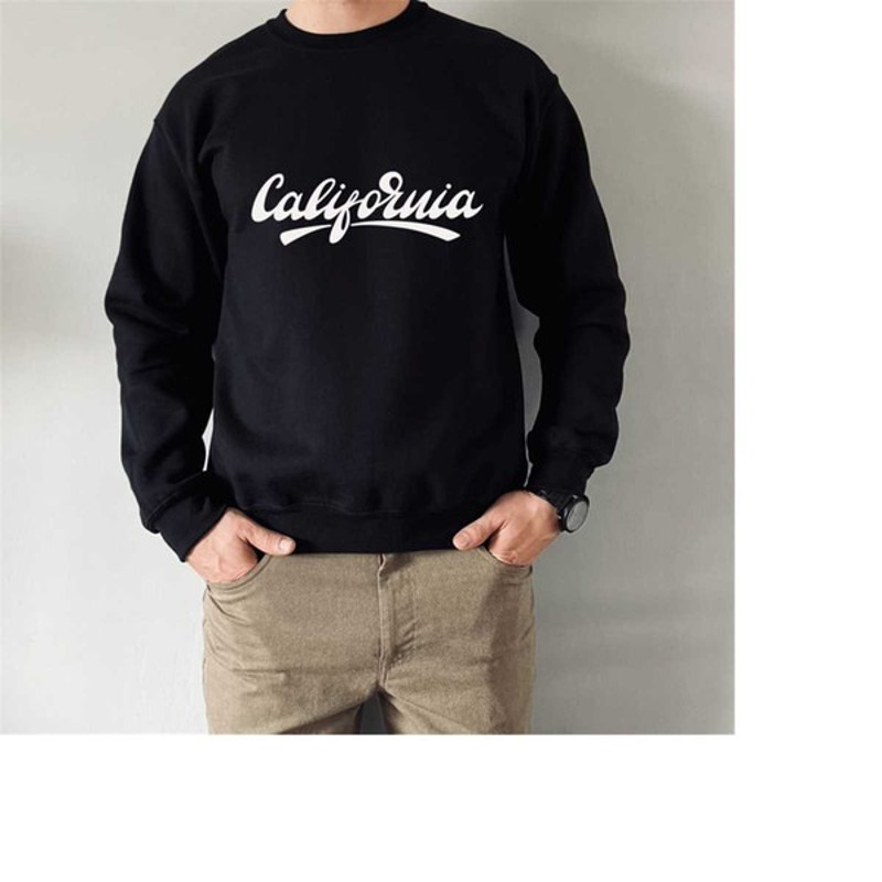 California Graphic Swearshirt, Vintage California Sweater, Sunset State Sweat, Unisex Sweatshirt, Hoodie