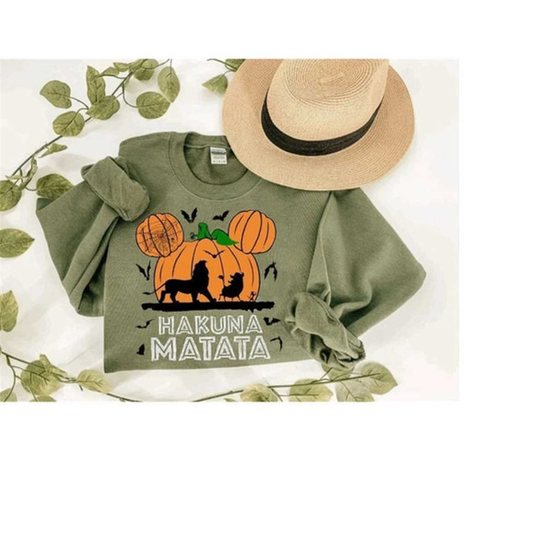 Lion King Halloween Sweatshirt, Animal Kingdom Sweatshirt, Vintage Halloween Sweatshirt, Unisex Sweatshirt, Hoodie