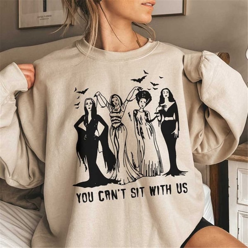 You Can't Sit With Us,Halloween Gift,Halloween Shirt, Unisex Sweatshirt, Hoodie