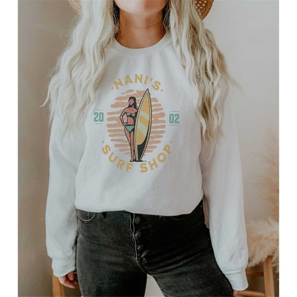 Nani's Surf Shop, Unisex Sweatshirt, Hoodie