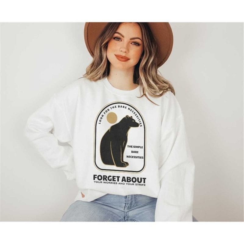 Bare Necessities, Unisex Sweatshirt, Hoodie