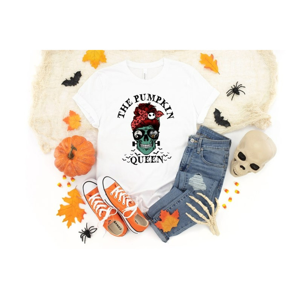 The Pumpkin Queen Shirt, Thanksgiving Mom Shirt, Happy Thanksgiving Shirt, Unisex T-Shirt