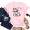 My heart is on field Shirt, Boy and girl mom shirt, Mothers Day Shirt, Unisex T-Shirt