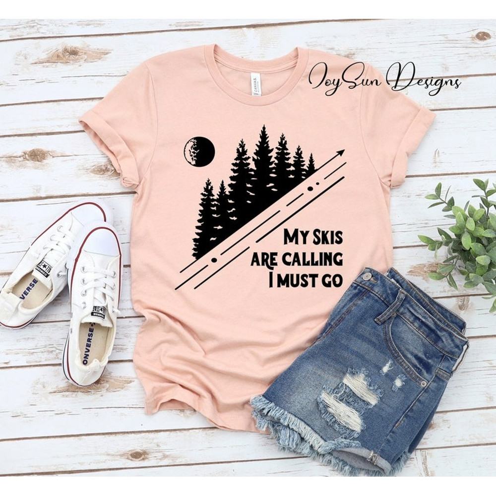 Ski Shirt For Men Ski Shirt Womens Skiing T Shirts Skier Gift Shirt For Ski Trip Unisex TShirt 0