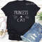Princess Cat Shirt Cat Face Shirt Gifts For Her Kitty T Shirt Kitten T Shirt Unisex TShirt 0